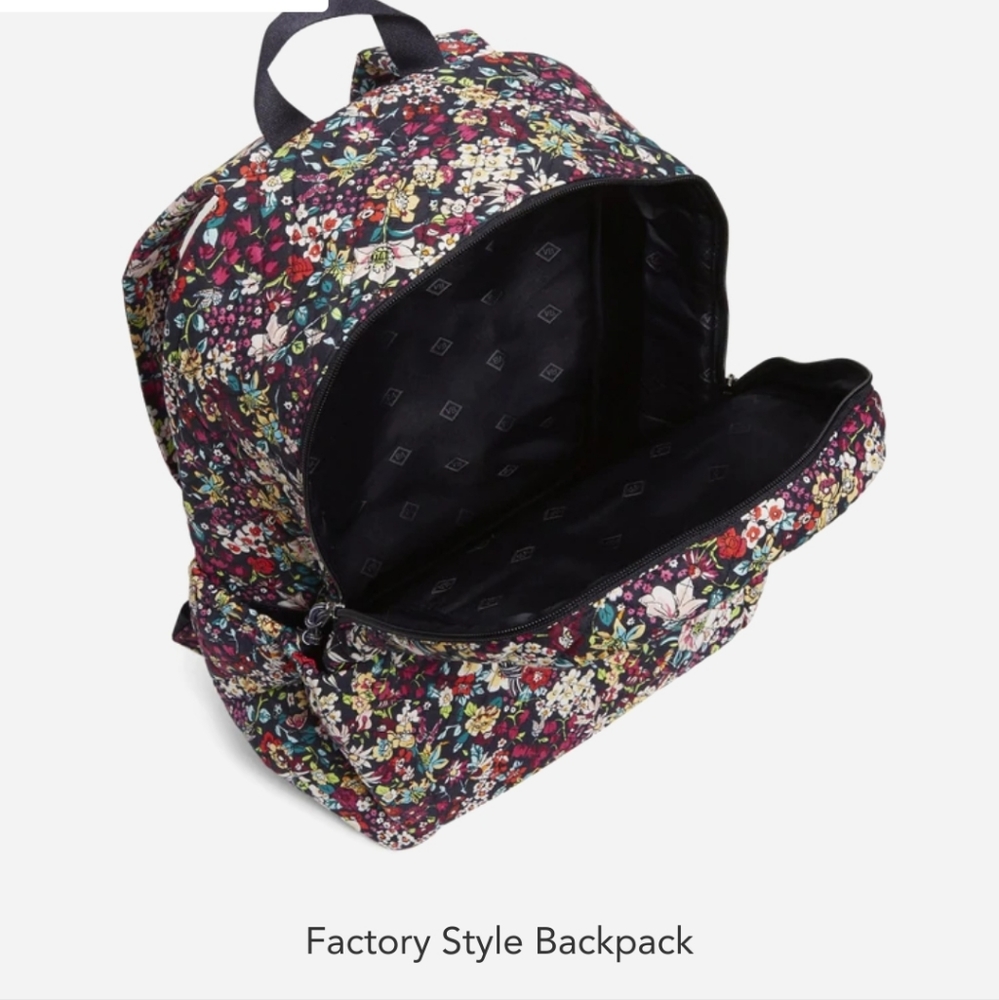 Vera Bradley Factory Style Backpack NWT - Picture 11 of 14
